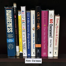 Load image into Gallery viewer, Pack of 25 – Clear Plastic Shelf Label Holder, Wood Shelf Sign and Ticket Holder, Clips On to Shelves 5/8" to 3/4" Thick - Length of Label Area, 3" X Height of Label Area, 7/8"