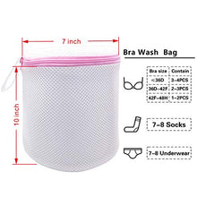 Load image into Gallery viewer, Premium Large Bra Wash Bag for Bras, Lingerie Bag for Laundry, Mesh Laundry Bag for Delicates (2, X-Large)