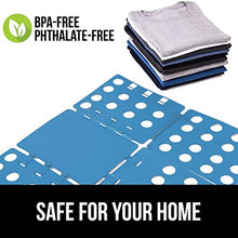 Load image into Gallery viewer, Gorilla Grip Premium Laundry Folding Board, Heavy Duty Clothes Shirt Folder, Collapsible Liner for Easy Storage and Travel, Flip Fold Board for T Shirts, Clothing, Great for Home Apartment, Aqua