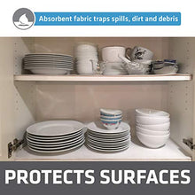 Load image into Gallery viewer, Drymate Premium Shelf and Drawer Liner (12” x 59”), (Set of 2), Slip-Resistant, Durable, Non Adhesive – Absorbent/Waterproof – for Drawers, Shelves, Cabinets, Storage, Kitchen and Desks (USA Made)