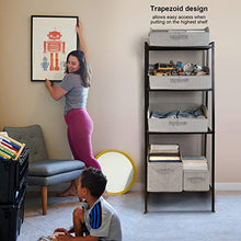 Load image into Gallery viewer, GRANNY SAYS Closet Storage Bins, Extra Large Storage Baskets, Closet Shelf Organizer, Storage Clothing Bins with Handles, Gray, 3-pack