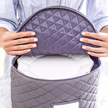 Load image into Gallery viewer, Quilted China Storage Containers - Padded 5-Piece Dish and Cup Storage Set for Organizing, Protecting or Transporting Your Cherished Dinnerware