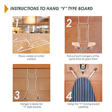 Load image into Gallery viewer, Over The Door Iron Board Caddy - Iron and Ironing Board Storage Organizer