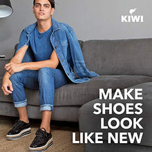 Load image into Gallery viewer, KIWI Shoe Shine Kit, Black - Gives Shoes Long-Lasting Shine and Protection (2 Tins, 1 Brush, 1 Dauber and 1 Cloth), 2.5 Ounce, 2 Pack