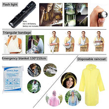 Load image into Gallery viewer, Compact First Aid Kit - Mini Survival Tools Box IFAK - Outdoor Medical Emergency Bag Lightweight for Emergencies at Home Car Camping Workplace Traveling Adventures Sports Hiking by deftget