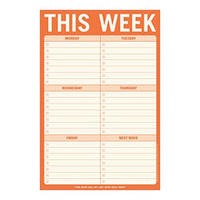 Load image into Gallery viewer, Knock Knock This Week Pad, To Do List Notepad, 6 x 9-inches