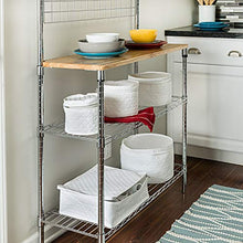 Load image into Gallery viewer, Honey-Can-Do SFT-01630 Dinnerware Storage Set, 5-Piece,White