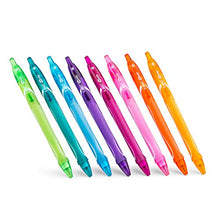 Load image into Gallery viewer, BIC Gel-Ocity Quick Dry Gel Pens, Medium Point Retractable Gel Pen (0.7mm), Assorted Colors, 8-Count
