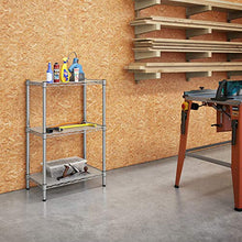 Load image into Gallery viewer, Thirteen Chefs Industrial Shelf Liners 24 x 14 Inch, 5 Pack Set for Wired Shelving Racks, Clear Polypropylene