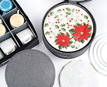 Load image into Gallery viewer, China Storage Set, for Dinnerware Storage and Transport, Felt Plate Dividers Included (Grey)