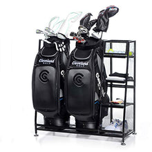 Load image into Gallery viewer, Milliard Golf Organizer - Extra Large Size - Fit 2 Golf Bags and Other Golfing Equipment and Accessories in This Handy Storage Rack - Great Gift Item