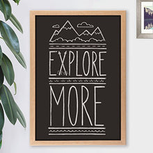 Load image into Gallery viewer, U Brands Chalkboard, 17 x 23 Inches, Oak Frame (310U00-01)