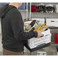 Load image into Gallery viewer, Bankers Box R-KIVE Heavy-Duty Storage Boxes, FastFold, Lift-Off Lid, Letter/Legal - 12-Pack
