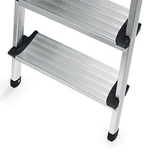 Load image into Gallery viewer, Polder LDR-3500RM Ultralight 3-Step Stool, 52.5" Tall, 24.5" Top Step, Aluminum