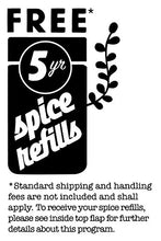 Load image into Gallery viewer, Kamenstein Revolving 20-Jar Countertop Rack Tower Organizer with Free Spice Refills for 5 Years, Silver