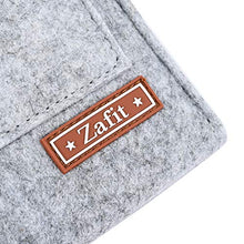 Load image into Gallery viewer, Zafit Bedside Caddy, 7 Pockets Large Size Bedside Storage Organizer Bedside Organizer Caddy for Magazine Remotes Phone (17.3'' x 18.1'', Light Grey)