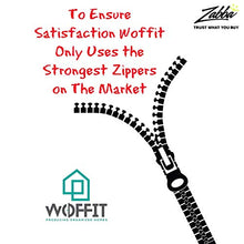 Load image into Gallery viewer, Woffit Under The Bed Shoe Organizer Fits 12 Pairs – Made with Sturdy & Breathable Materials – Set of 2 Underbed Storage Solution for Kids & Adults (Men & Women) Shoes