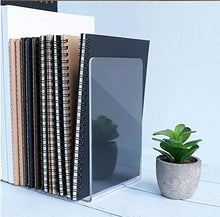 Load image into Gallery viewer, Jucoan 4 Pack Clear Acrylic Shelf Dividers for Closet, Easy Installing Wood Shelves Organizer Closet Separators for Storage and Organization in Bedroom, Kitchen and Office