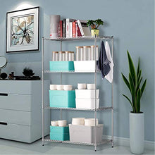 Load image into Gallery viewer, 74-Packs Wire Shelf Clips,Wire Shelving Shelf Lock Clips for 1" Post- Shelving Sleeves Replacements for Wire Shelving System,Fits with Thunder Group, Alera, Honey Can Do, Eagle, Regency, Metro & More