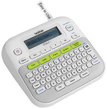 Load image into Gallery viewer, Brother P-touch, PTD210, Easy-to-Use Label Maker, One-Touch Keys, Multiple Font Styles, 27 User-Friendly Templates, White