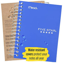 Load image into Gallery viewer, Five Star Spiral Notebook, Fat Lil' Pocket Notebook, College Ruled Paper, 200 Sheets, 5-1/2" x 3-1/2", Color Selected For You, 1 Count (45388)