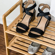 Load image into Gallery viewer, Honey-Can-Do SHO-01600 Bamboo 2-Tier Shoe Shelf