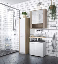 Load image into Gallery viewer, simplehuman Corner Shower Caddy, Stainless Steel and Anodized Aluminum