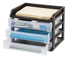 Load image into Gallery viewer, IRIS USA, Inc. DDS-M3 Medium Desktop Drawer System, Black