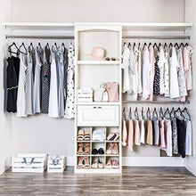 Load image into Gallery viewer, Zober Non-Slip Velvet Hangers - Suit Hangers (50-pack) Ultra Thin Space Saving 360 Degree Swivel Hook Strong and Durable Clothes Hangers Hold Up-To 10 Lbs, for Coats, Jackets, Pants, & Dress Clothes