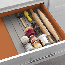 Load image into Gallery viewer, YouCopia SpiceLiner Spice Drawer Liner, 10ft Roll, Gray