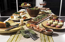 Load image into Gallery viewer, Lipper International Teak Wood End Grain Kitchen Chopping Block and Cutting Board, Small, 12" x 8" x 1-1/4"