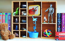 Load image into Gallery viewer, Multikeep Adjustable Shelf - Spice Rack, Floating Shelf, Figurine Shelf, Shadow Box or Drawer Organizer - for Wall Mount, Counter, Cabinet or Drawers - Bamboo - Cookbook People