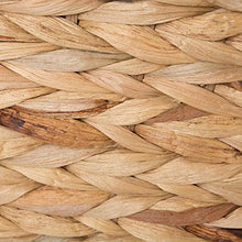 Load image into Gallery viewer, DII Natural Water Hyacinth Storage Basket with Handles, Beige