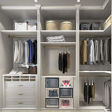 Load image into Gallery viewer, SHOEPREEM White Large - Shoe Boxes Clear Plastic Stackable, 6 pack- Shoe Box Storage Containers for Organizing Sneaker - Clear Container Organizers for Shoes - Sneaker Organizer Boot & Shoe box