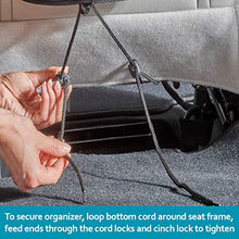 Load image into Gallery viewer, High Road TissuePockets Car Seat Organizer and Tissue Holder (Black)