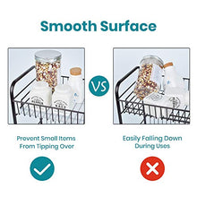 Load image into Gallery viewer, Spice Rack Organizer for Countertop 2 Tier Counter Shelf Standing Holder Storage for Kitchen Cabinet-Bronze