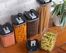 Load image into Gallery viewer, Airtight Food Storage Containers by Simply Gourmet. 7-Piece Kitchen Storage Containers BPA Free + 16 Labels & Marker. Air tight Containers for food and pantry organization and storage