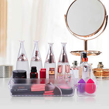 Load image into Gallery viewer, Puroma 18-pcs Desk Drawer Organizer Trays, 4 Different Sizes Large Capacity Plastic Bins Kitchen Drawer Organizers Bathroom Drawer Dividers for Makeup, Kitchen Utensils, Jewelries and Gadgets