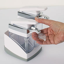 Load image into Gallery viewer, Casabella Sink Sider Duo with Sponge - White & Chrome Plating