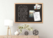 Load image into Gallery viewer, U Brands Chalkboard, 17 x 23 Inches, Oak Frame (310U00-01)