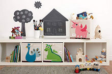 Load image into Gallery viewer, 3 Sprouts Cube Storage Box - Organizer Container for Kids & Toddlers, Unicorn