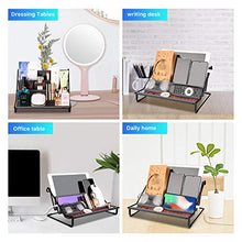 Load image into Gallery viewer, JJDPARTS Desktop Organizer Versatile Remote Control/Cellphone Holder Eyeglass Makeup Hammock Accessory Organizer