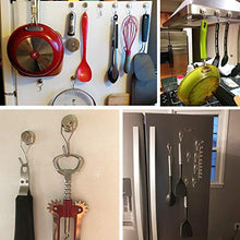 Load image into Gallery viewer, BAVITE Swivel Swing Magnetic Hook New Upgraded, 60LB (10 Pack)Refrigerator Magnetic Hooks ,Strong Neodymium Magnet Hook, Perfect for Refrigerator and Other Magnetic Surfaces,67.5mm(2.66in) in Length