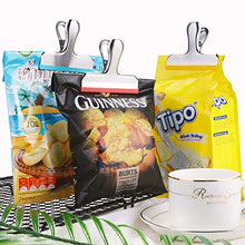Load image into Gallery viewer, House Again 12 Pack Chip Bag Clips Covered with Silicone - NO More Sharp Edges - Color Coded with 3 Different Colors Perfect for Food Bags - Air Tight Seal, Heavy Duty, 3 Inches Wide