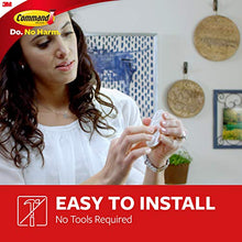 Load image into Gallery viewer, Command Large Wire Hooks, 4-Hooks, 8-Strips, Holds up to 5 lbs - Easy to Open Packaging