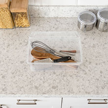 Load image into Gallery viewer, IRIS USA CNL-5 Clear non-latching box, 5 Qt, 20 Pack