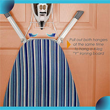 Load image into Gallery viewer, Over The Door Iron Board Caddy - Iron and Ironing Board Storage Organizer