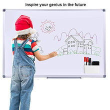 Load image into Gallery viewer, Magnetic Dry Erase Marker Holder, Pen and Eraser Holder for Whiteboard, Magnet Pencil Cup Utility Storage Organizer for Office, Refrigerator, Locker and Metal Cabinets (2 Pack)