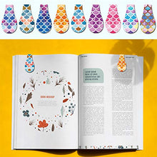 Load image into Gallery viewer, 48 Pieces Floral Bookmarks, Cute Weak Magnetic Page Clips, Markers for Paper Books, 24 Style x 2 Pieces