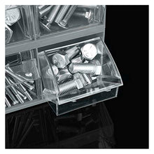 Load image into Gallery viewer, OEMTOOLS 21-Bin Set, Store Small Hardware 23.9” x 11.9”, Labels Included, Organization and Storage, Easy to Mount, Gray